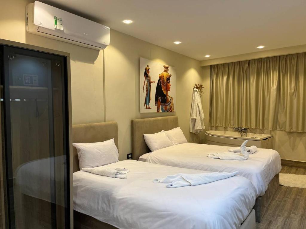 majestic INN pyramids view - Бюджетная тройная комната
