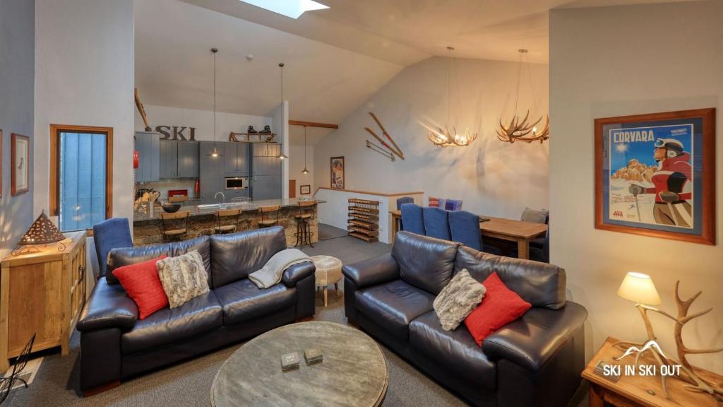 Istumisnurk majutusasutuses Ski In Ski Out 11