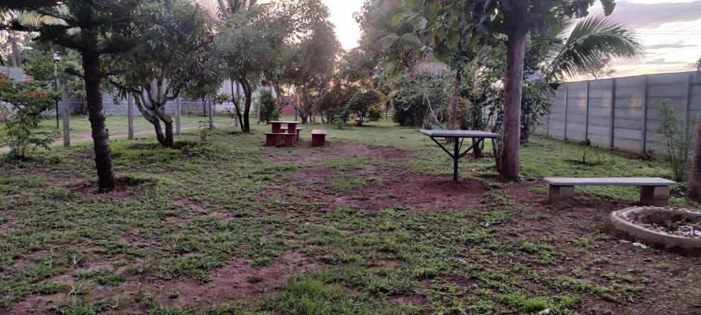 Zahrada ubytování Aastha homestay