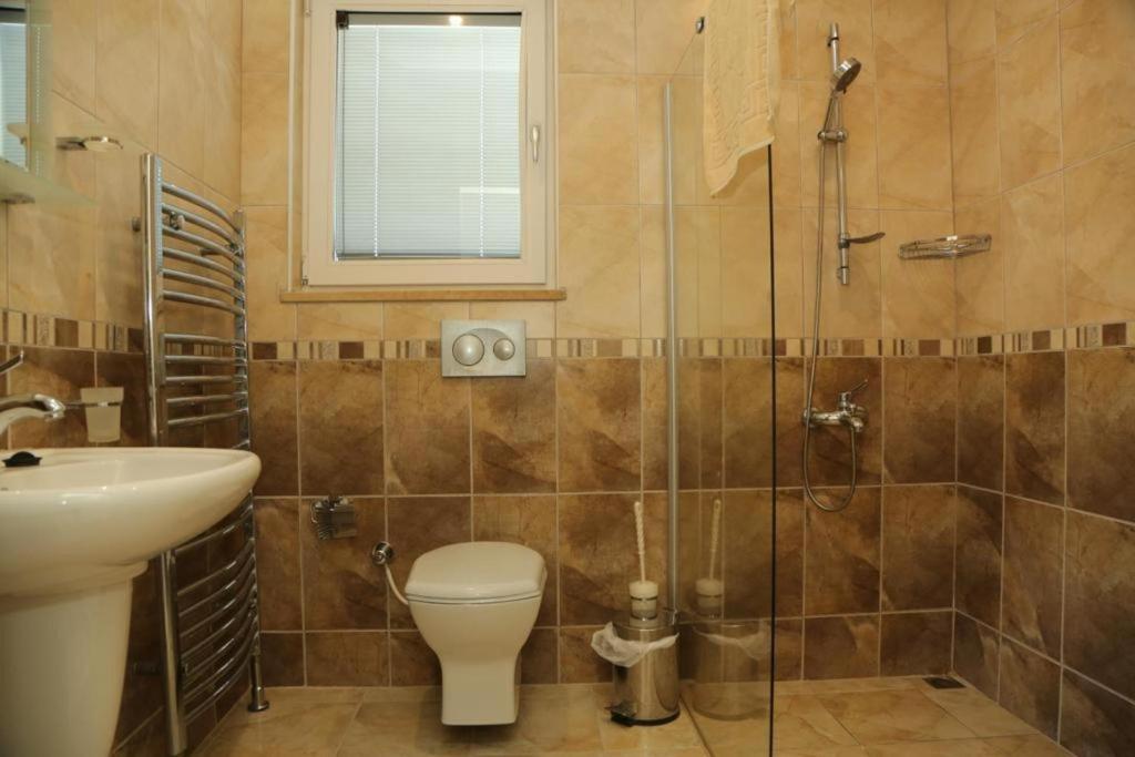 Koupelna v ubytování Dalyan Dream Villa Zuhal