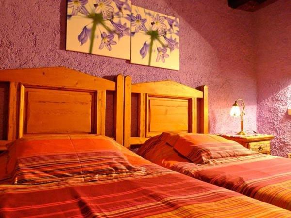Postel nebo postele na pokoji v ubytování Casa Independiente Rural Ca de Corral