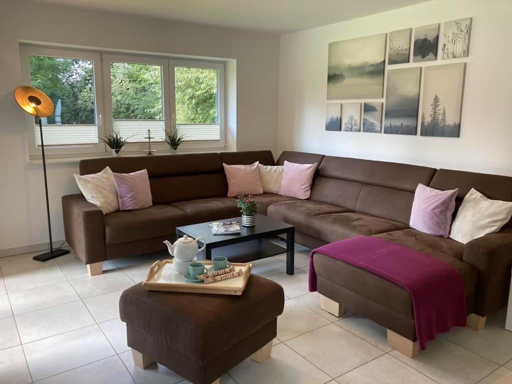 Posezení v ubytování Ferienhaus Große Freiheit