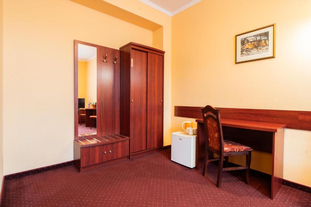 Postel nebo postele na pokoji v ubytování Dwór Jur-Gast