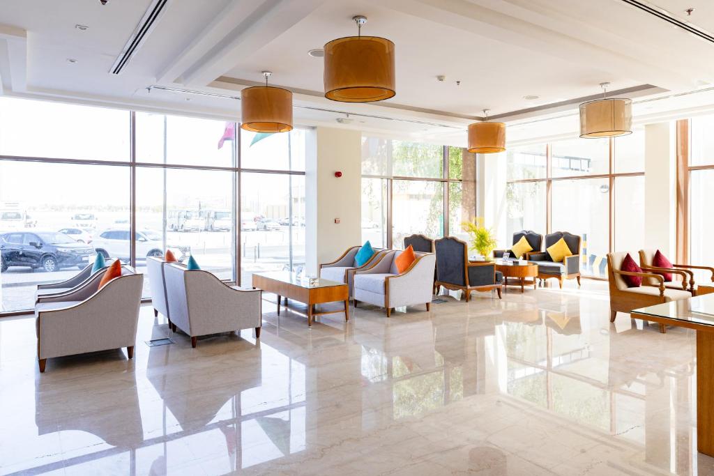 Posezení v ubytování Wonder Palace Hotel Qatar