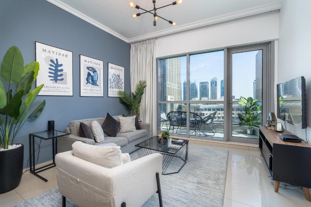 Fotografie z fotogalerie ubytování Comfortable 1BR with Amazing Views Perfect for 4! v Dubaji