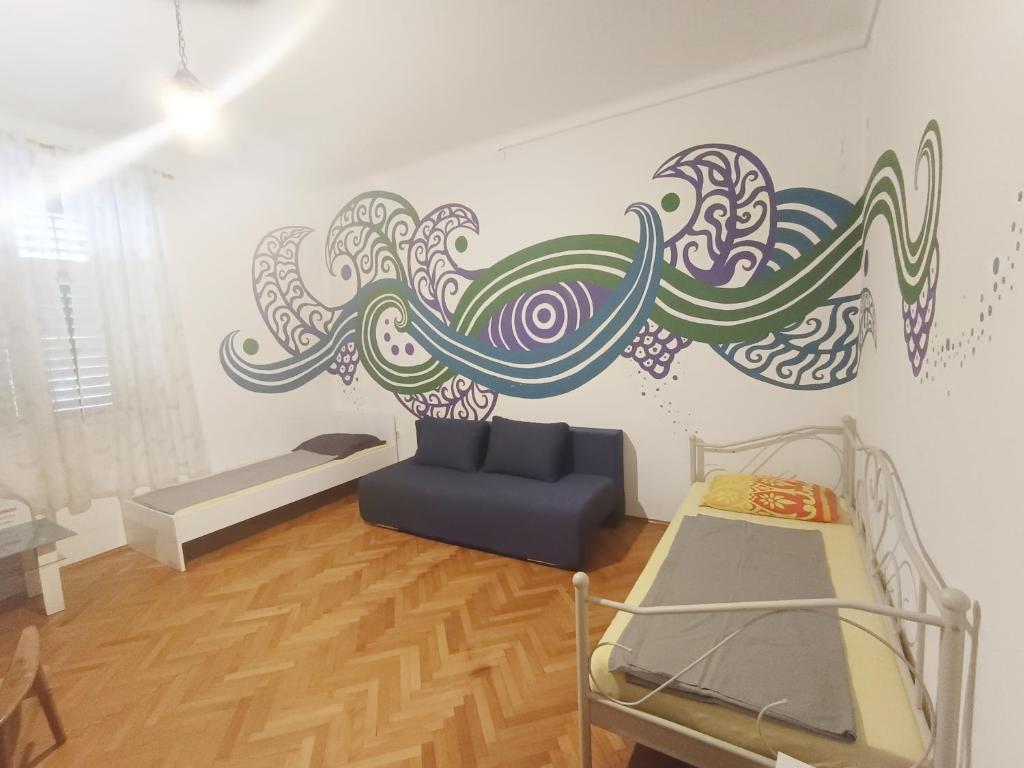 Posedenie v ubytovaní Apartment Sole Macula