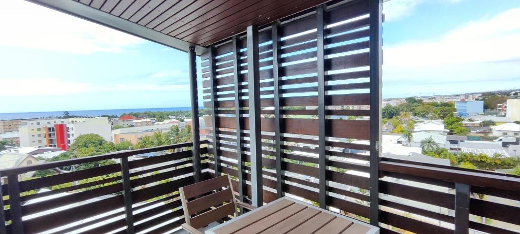 Balkón nebo terasa v ubytování Tulip Inn Sainte Clotilde, La Réunion