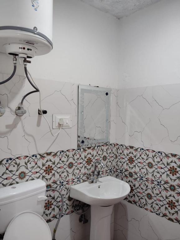 Koupelna v ubytování Moonlight Homestay