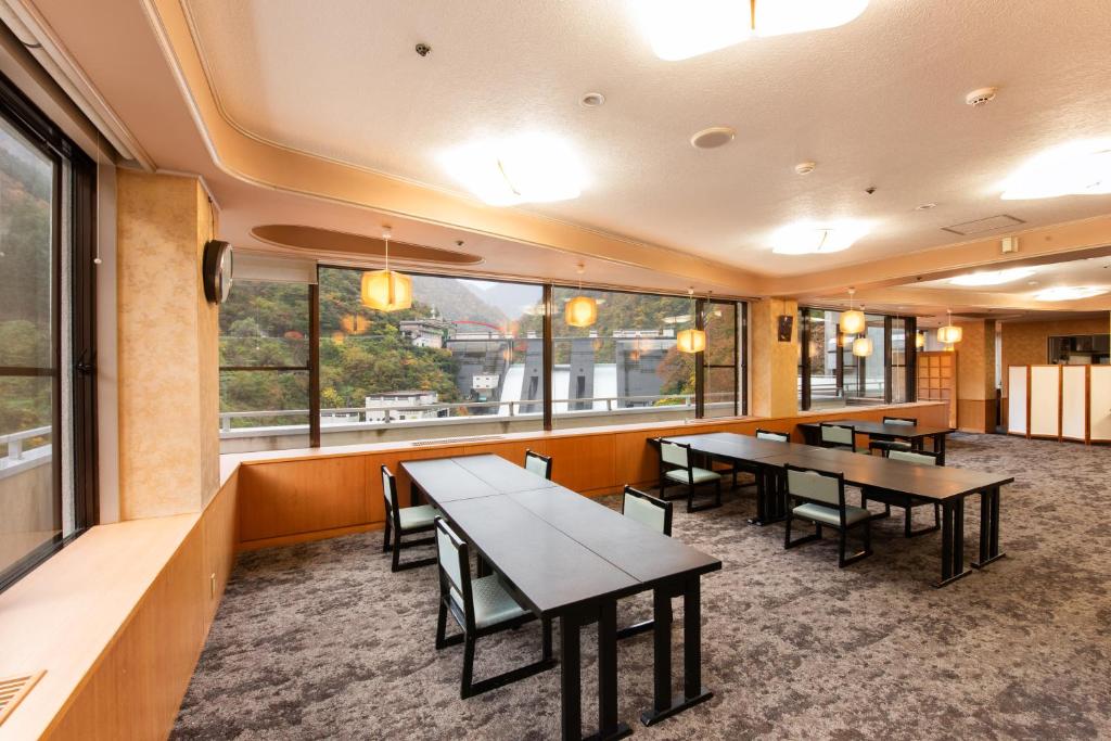 Restaurace v ubytování Hotel Kurobe