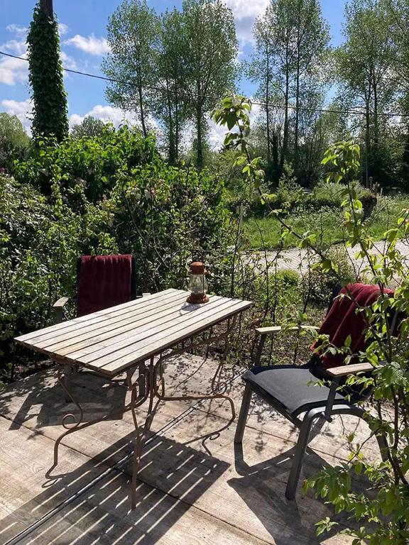 Zahrada ubytování B&B Den Biesthoek