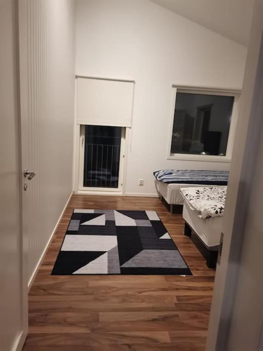Postel nebo postele na pokoji v ubytování Söder Central