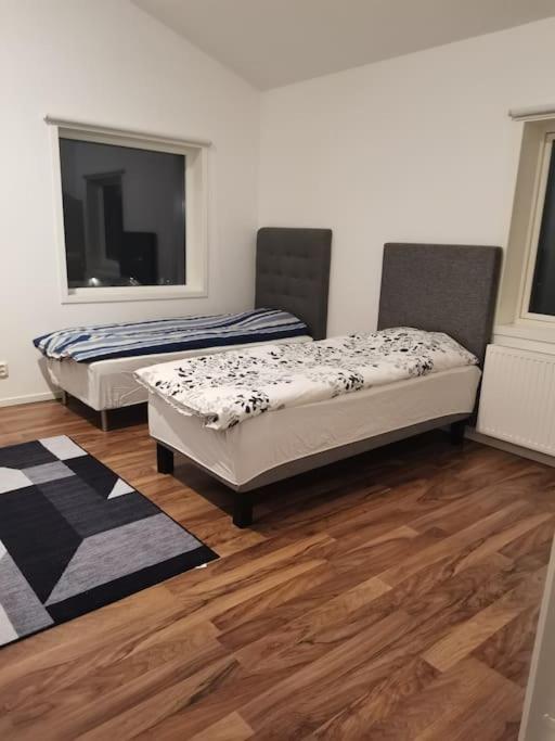 Postel nebo postele na pokoji v ubytování Söder Central