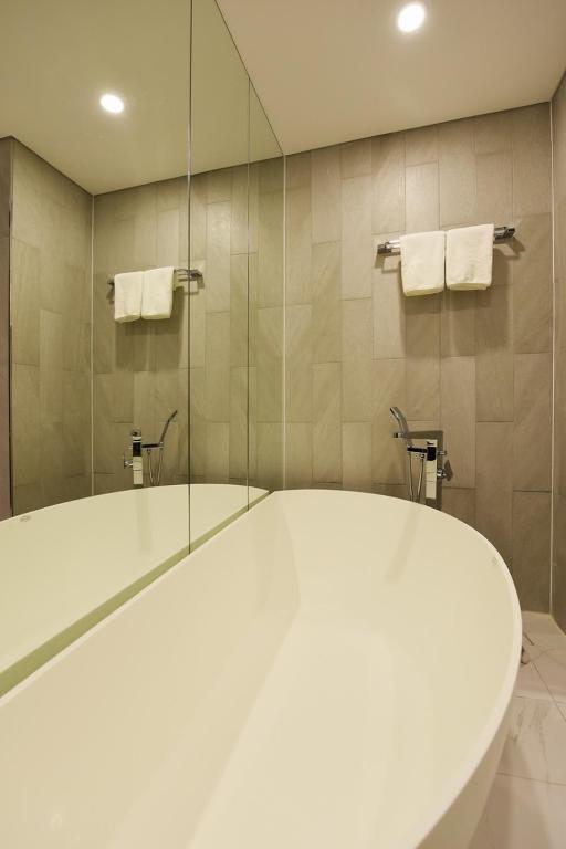 Koupelna v ubytování Hotel Infini