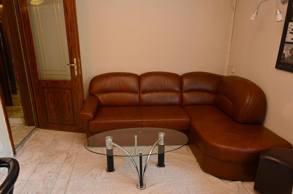 Posezení v ubytování Urban Oasis Studio