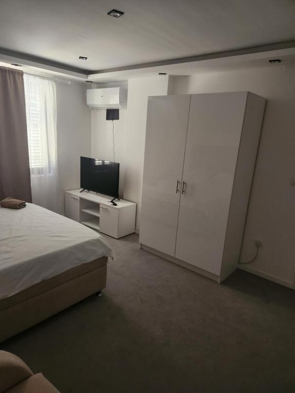 Postel nebo postele na pokoji v ubytování Prenociste T-07