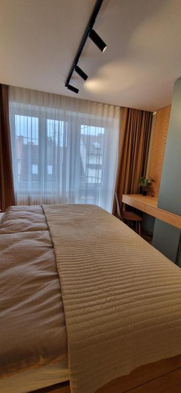 Postel nebo postele na pokoji v ubytování Apartment Mitis