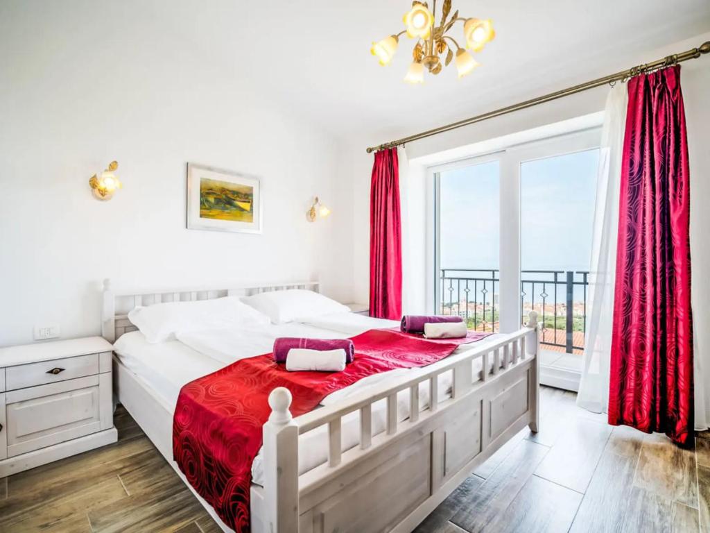 Postel nebo postele na pokoji v ubytování Villa Bellavista**** BEST PLACE FOR YOUR HOLLIDAY