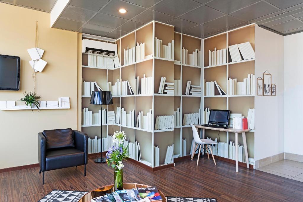 Posezení v ubytování B&B Hotel Firenze Novoli
