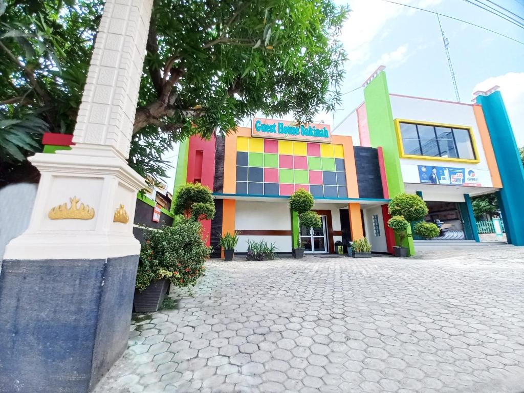 Budova, kde se penzion nachází