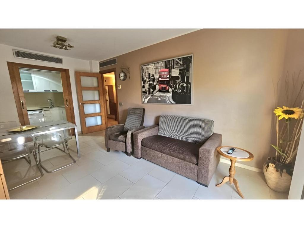 Posezení v ubytování Apartament Calella