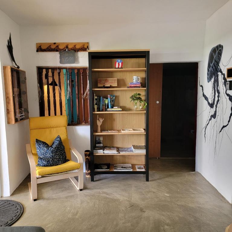 Posezení v ubytování Casa Coral