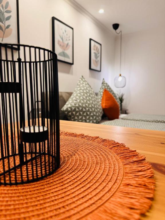 Postel nebo postele na pokoji v ubytování Ferienwohnung Vierseithof