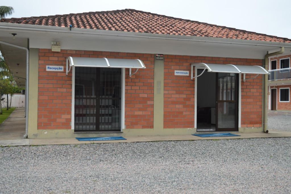 Budova, kde se aparthotel nachází