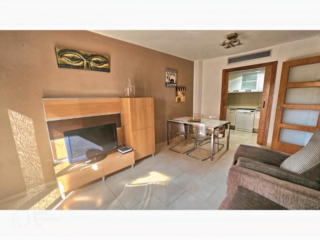 Posezení v ubytování Apartament Calella