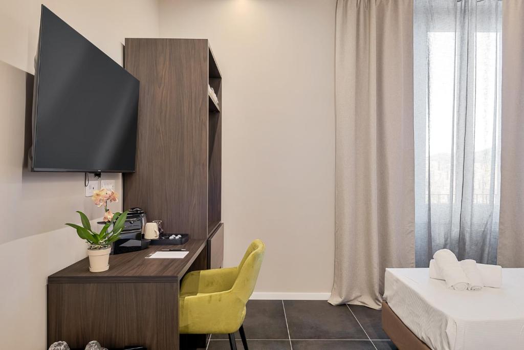 TV a/nebo společenská místnost v ubytování D & D Rooms