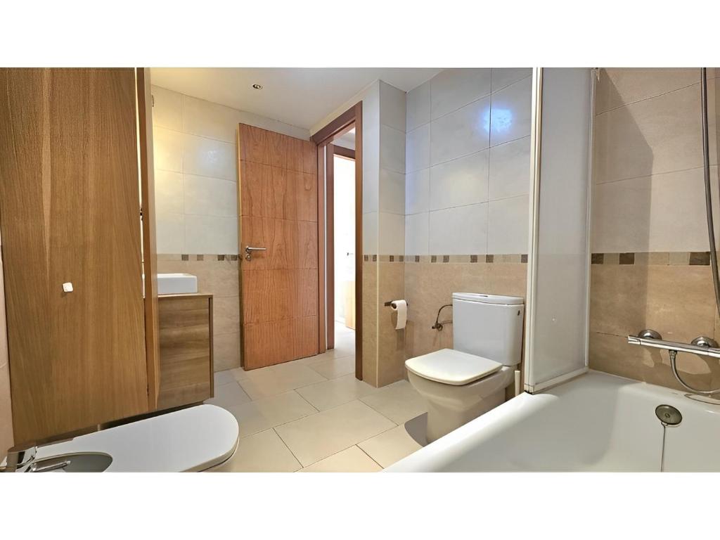 Koupelna v ubytování Apartament Calella
