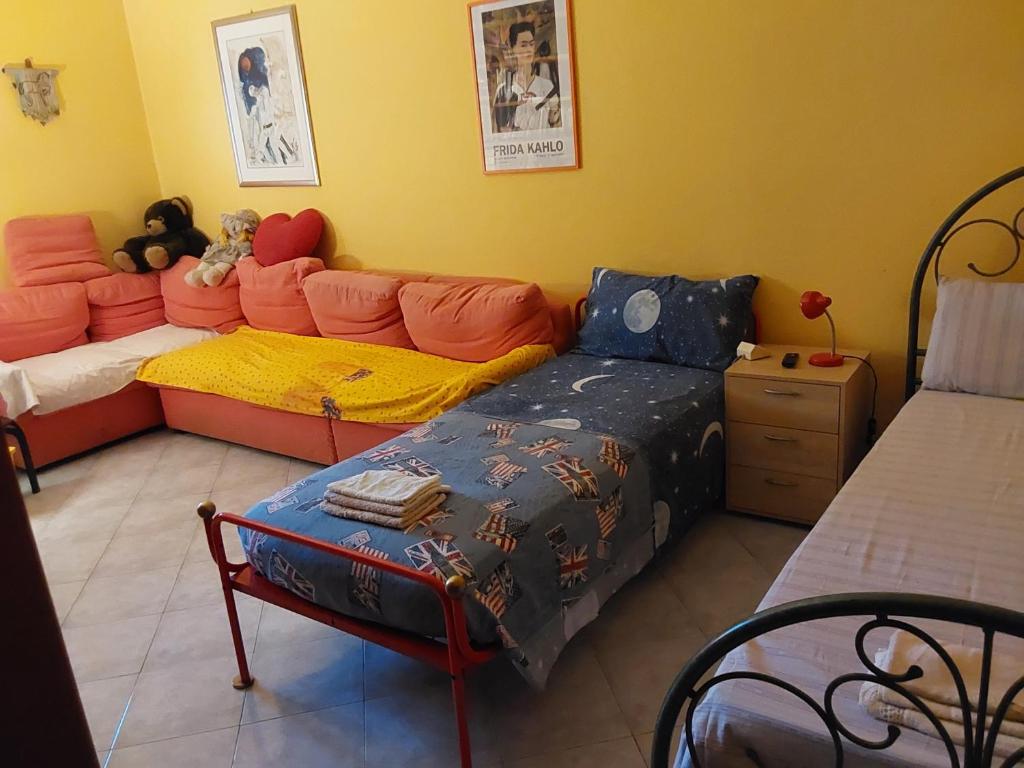 Posedenie v ubytovaní casa roberta e gilberto