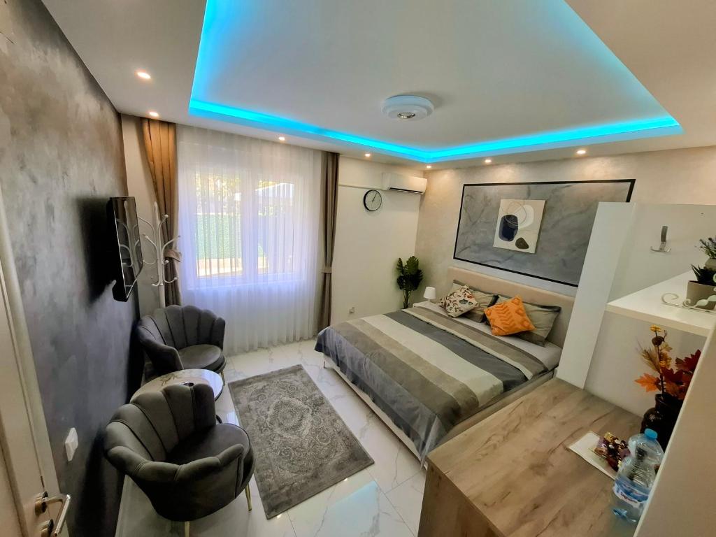 Posezení v ubytování GOLD APARTMANI