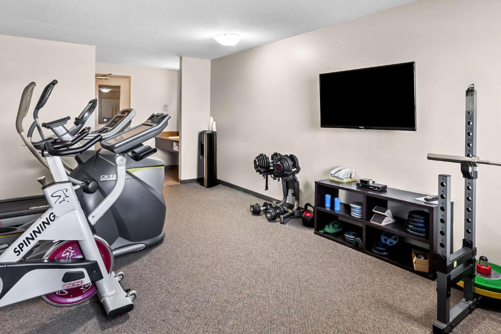 Fitness centrum a/nebo fitness zařízení v ubytování SureStay Hotel by Best Western Bassano