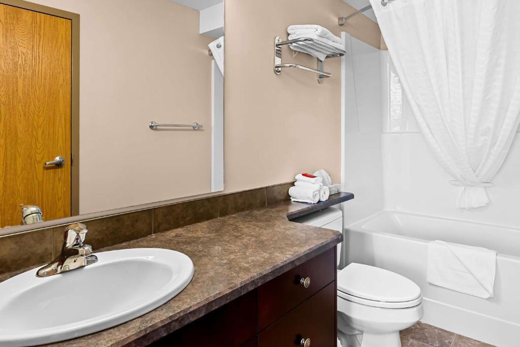 Koupelna v ubytování SureStay Hotel by Best Western Bassano