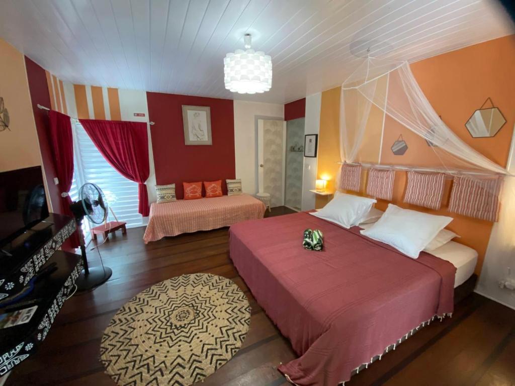 Fare Miti Ora Moorea - Bungalow mitoyen - photo 2 - Moorea, Polynésie