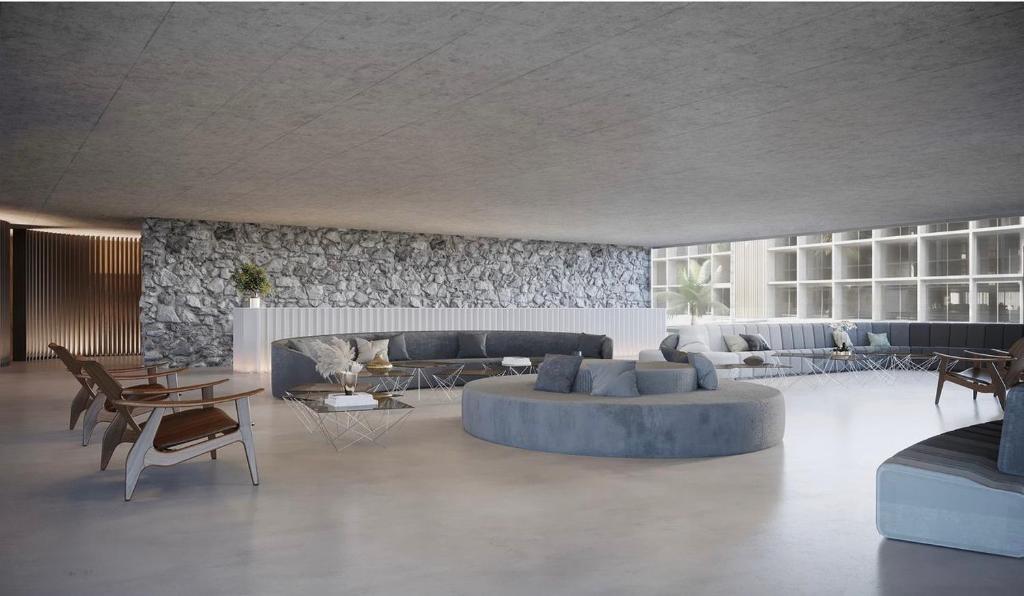 Posezení v ubytování PortoAltomeuresort