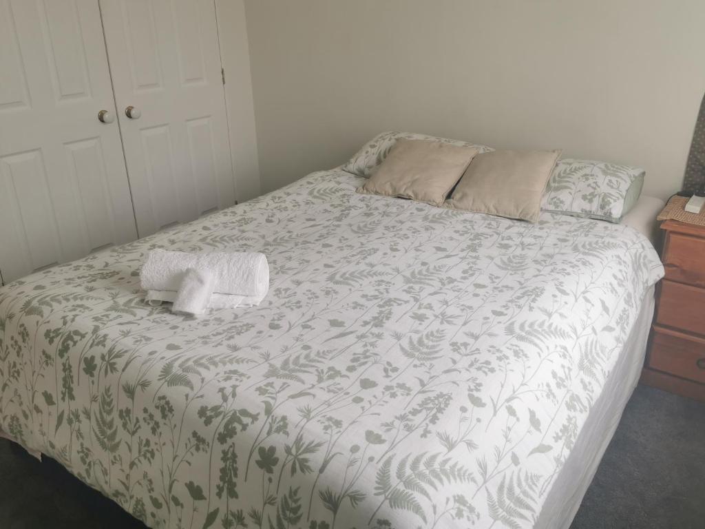Postel nebo postele na pokoji v ubytování Manukau Room Accommodation