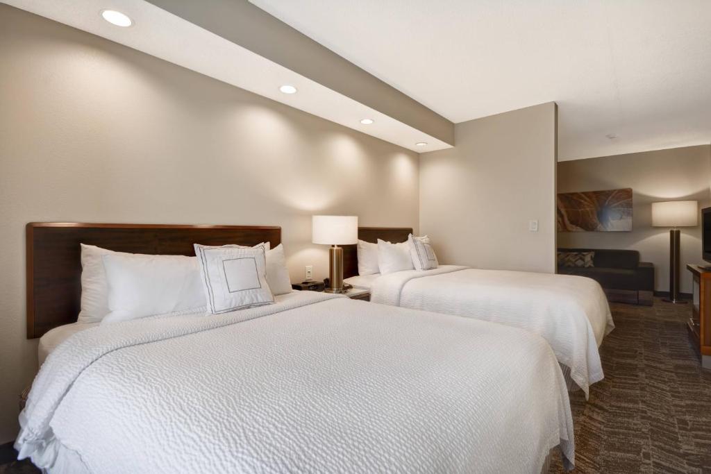 SpringHill Suites by Marriott Lexington Near the University of Kentucky - Suite Con Dos Camas Tamaño Queen Y Sofá Cama