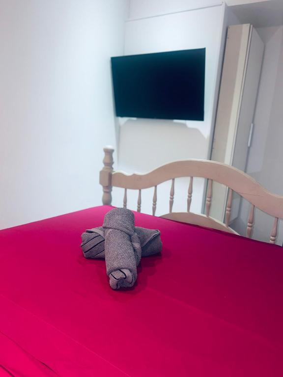 Postel nebo postele na pokoji v ubytování La Villa Néoma