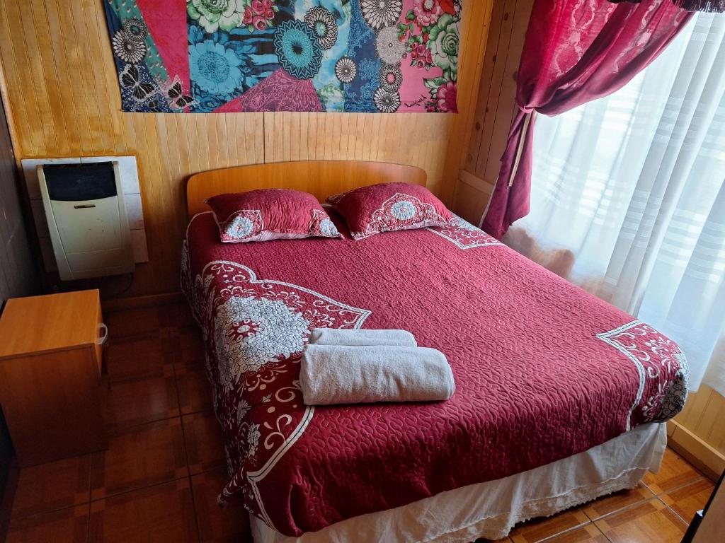 Postel nebo postele na pokoji v ubytování Natales trip