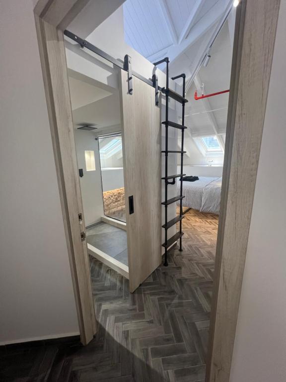 Postel nebo postele na pokoji v ubytování Corcho rooms