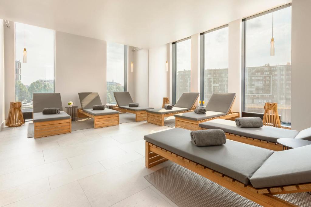 Posezení v ubytování Clarion Hotel Karlatornet