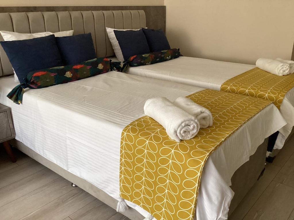 Postel nebo postele na pokoji v ubytování Tunus Loft
