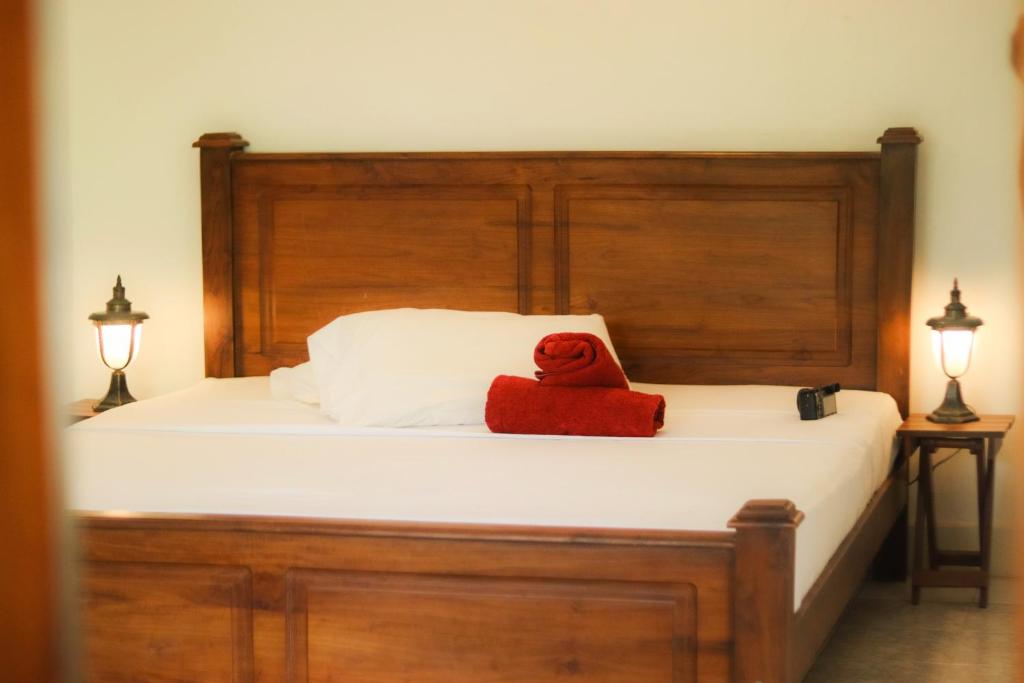 Postel nebo postele na pokoji v ubytování La Maison de Trinco