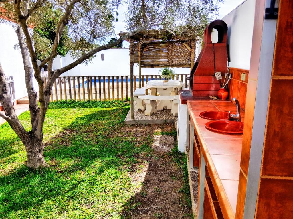 Vonkajšia záhrada v ubytovaní Chalet Mari Carmen