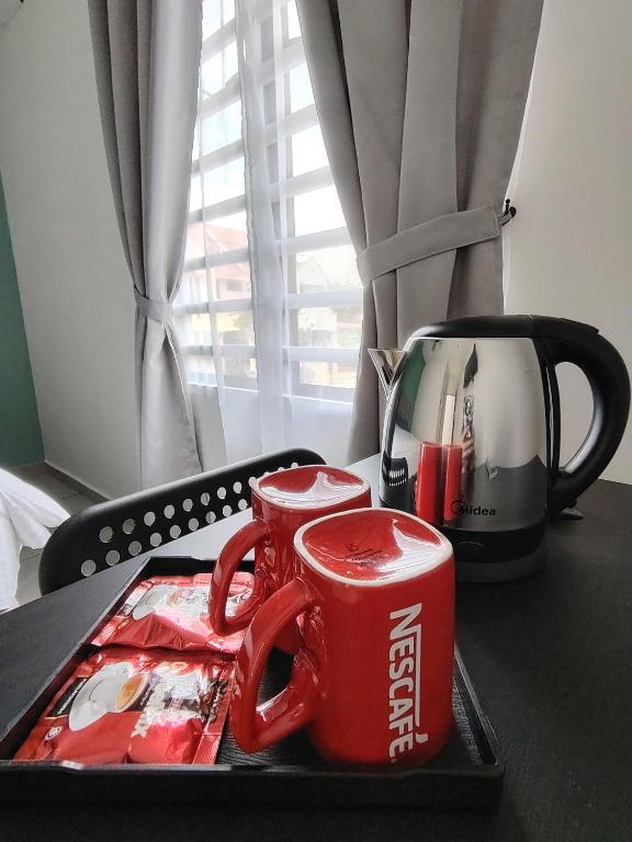 Kaffi- og teaðstaða á Austin Melaka