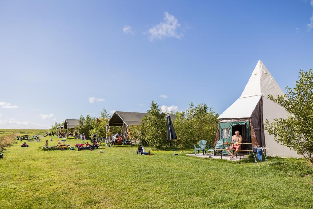 Příroda nedaleko luxury tent