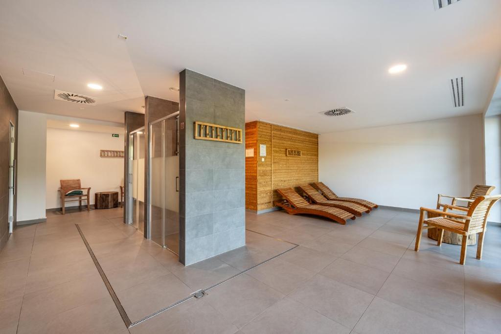Posezení v ubytování Wellness apartmán Pila na Kvildě