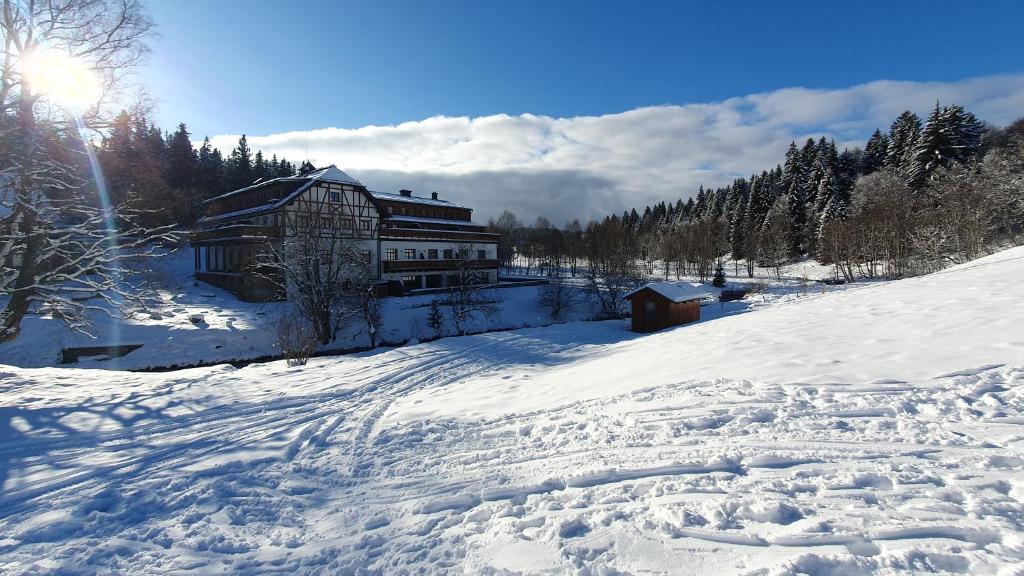 Wellness apartmán Pila na Kvildě v zimě