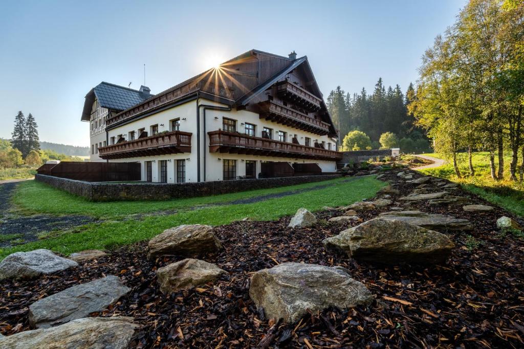 Budova, kde se apartmán nachází